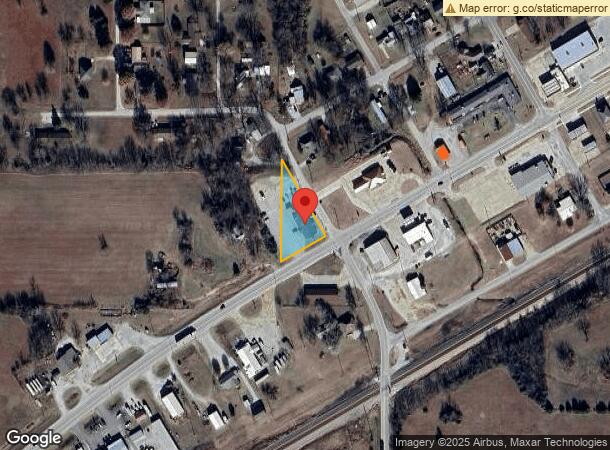  704 W Conner Ave, Fairland, OK Parcel Map