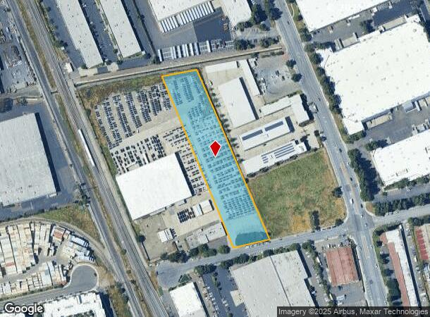 Prune Ave, Fremont, CA Parcel Map