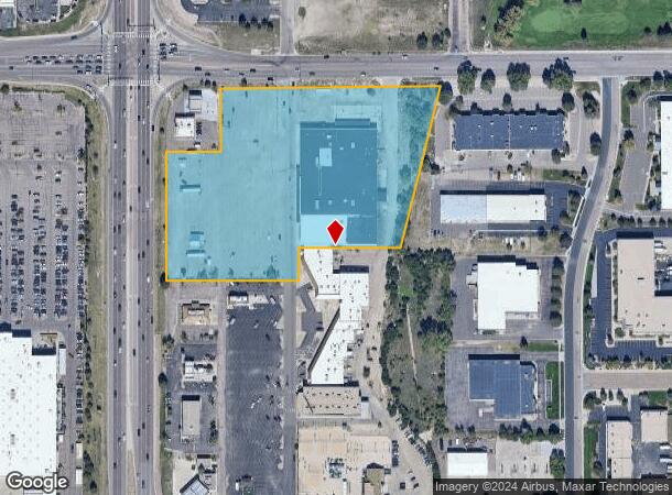  5885 Palmer Park Blvd, Colorado Springs, CO Parcel Map