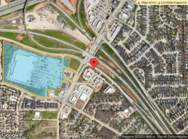  4800 Highway 287, Arlington, TX Parcel Map