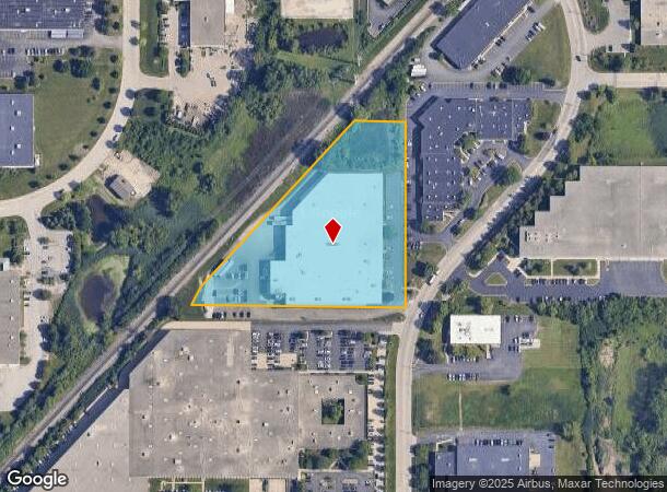  635 Oakwood Rd, Lake Zurich, IL Parcel Map