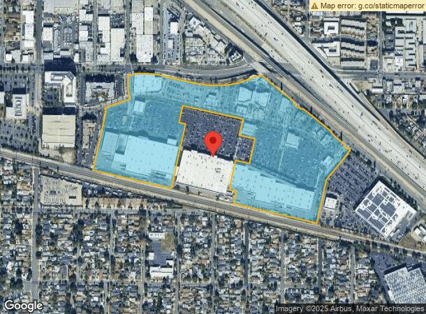  1501 N Victory Pl, Burbank, CA Parcel Map