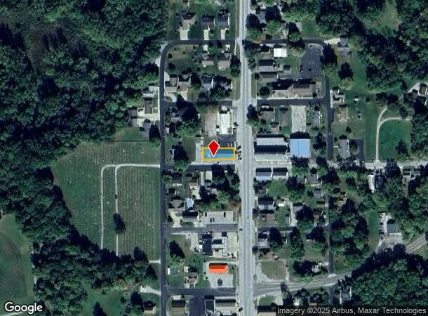 413 Michigan Rd, Burlington, IN Parcel Map