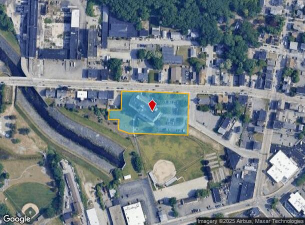  429 E School St, Woonsocket, RI Parcel Map