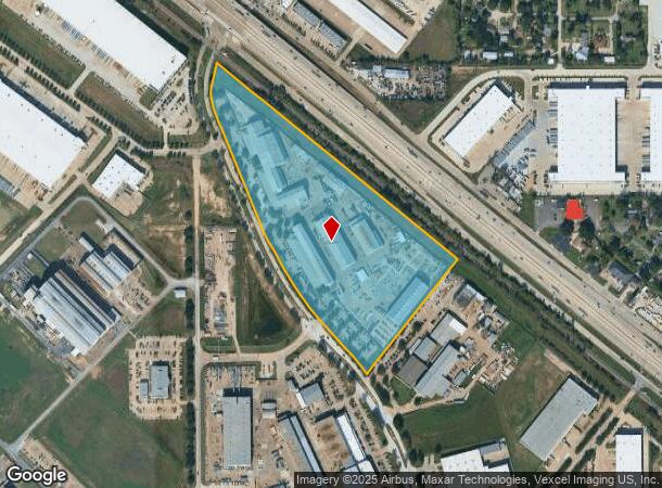 10800 Telge Rd, Houston, TX Parcel Map