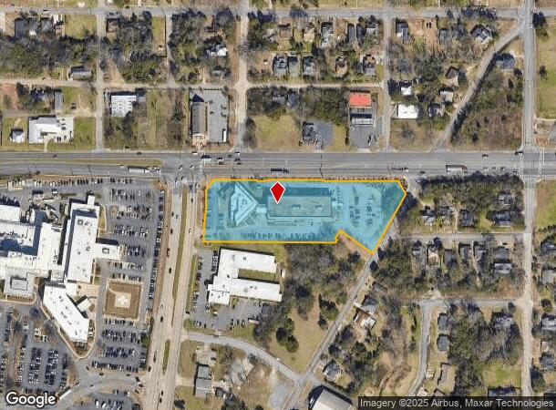 535 Coliseum Dr, Macon, GA Parcel Map