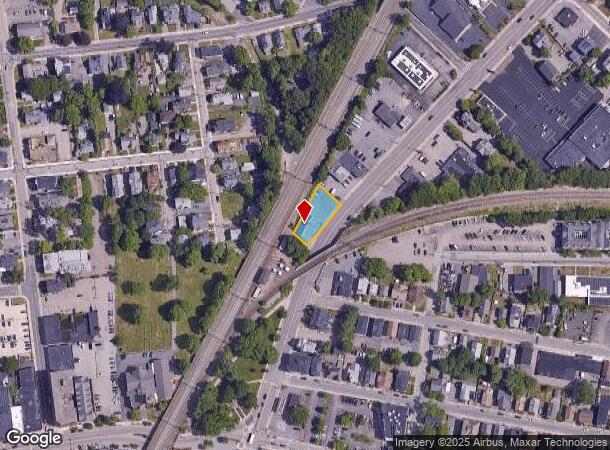 50 Pleasant St, Attleboro, MA Parcel Map