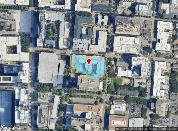  782 Peachtree St Ne, Atlanta, GA Parcel Map