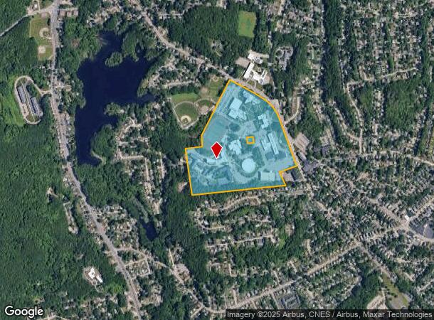 486 Chandler St, Worcester, MA Parcel Map