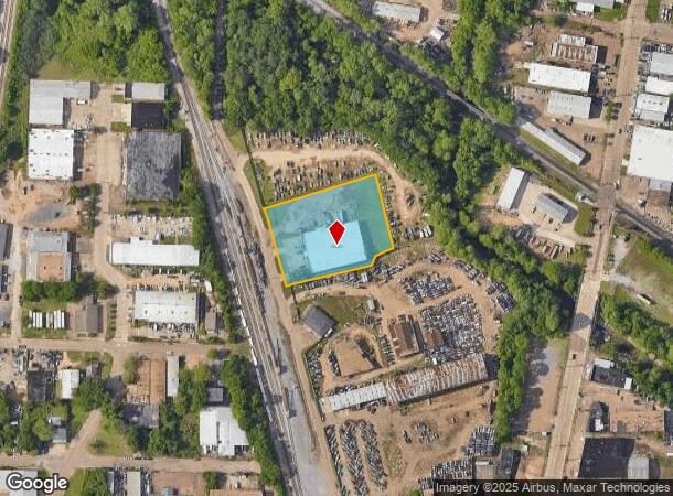  880 S Roach St, Jackson, MS Parcel Map