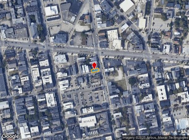  1437 Walnut St, Cincinnati, OH Parcel Map