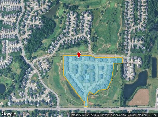 1300 E Meadowlark Blvd, Derby, KS Parcel Map