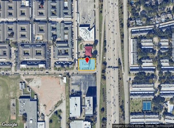 10402 Valley Forge Dr, Houston, TX Parcel Map
