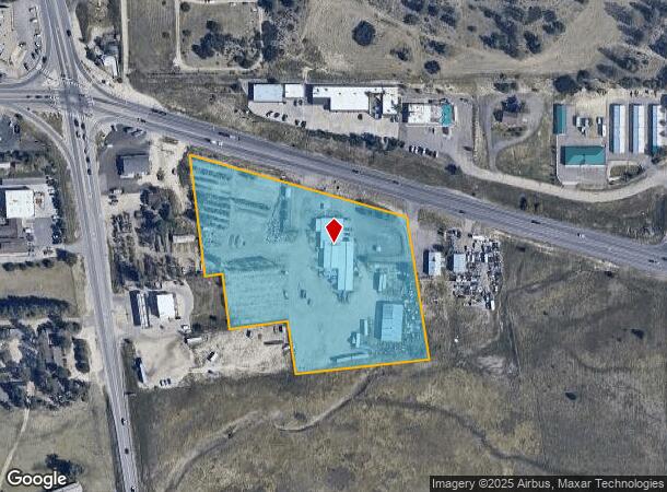 7460 E State Highway 86, Franktown, CO Parcel Map