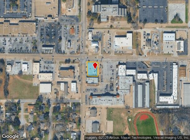  2424 W Park Row Dr, Pantego, TX Parcel Map