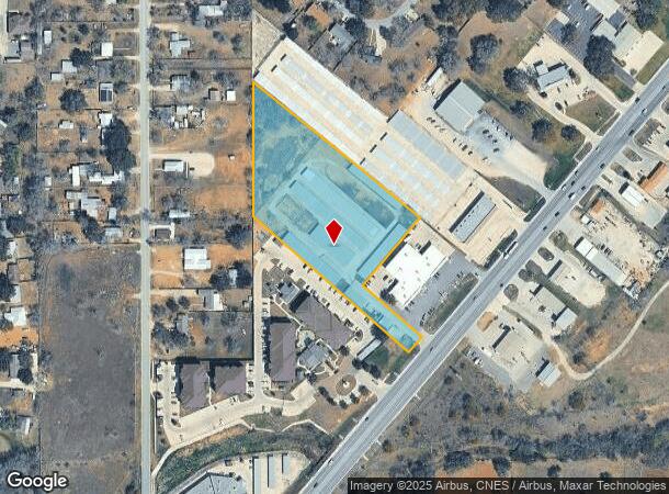1254 W Oaklawn Rd, Pleasanton, TX Parcel Map