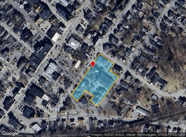 43 Middle St, Saco, ME Parcel Map