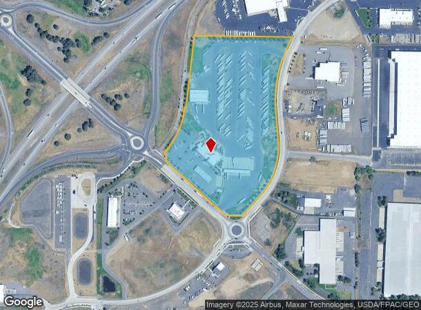 10506 W Aero Rd, Spokane, WA Parcel Map