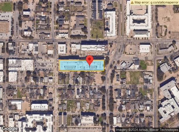  409 N Zang Blvd, Dallas, TX Parcel Map