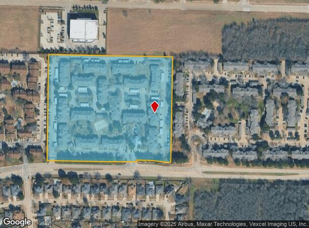  251 E Bardin Rd, Arlington, TX Parcel Map