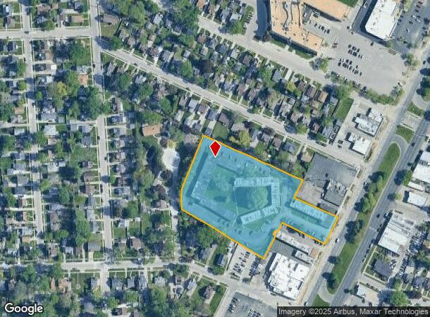 22101 Gratiot Ave, Eastpointe, MI Parcel Map