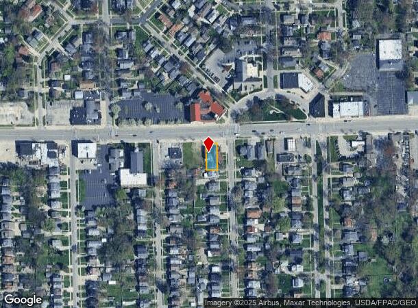 1339 W Sylvania Ave, Toledo, OH Parcel Map