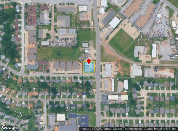  2401 N Janeway Ave, Moore, OK Parcel Map