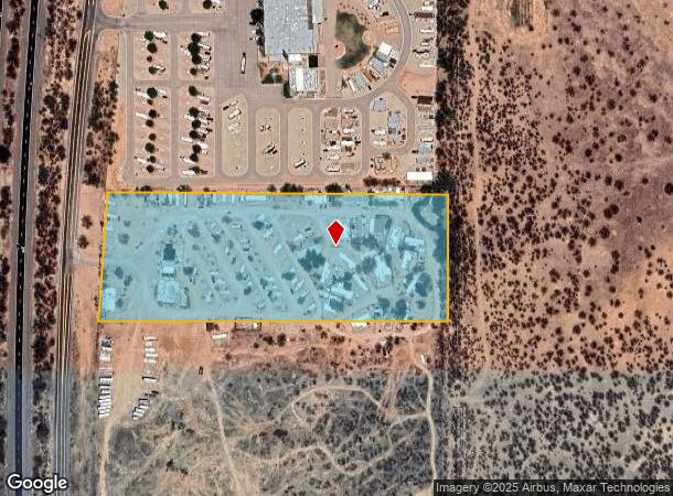  2843 E Frontage Rd, Amado, AZ Parcel Map