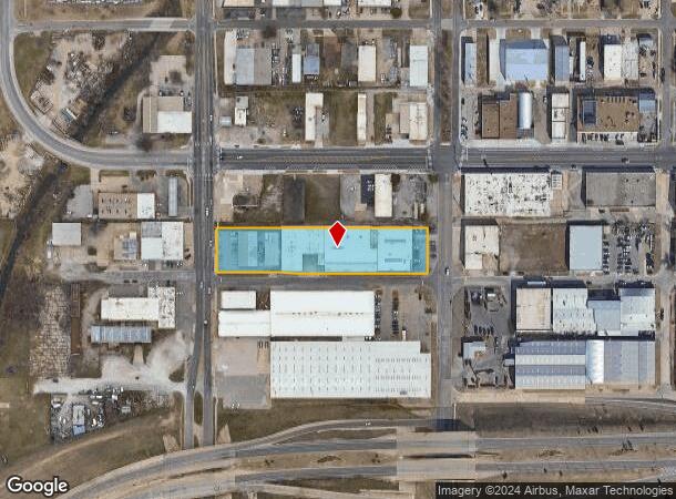  1801 W Sheridan Ave, Oklahoma City, OK Parcel Map