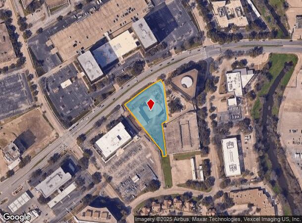 1410 W Mockingbird Ln, Dallas, TX Parcel Map