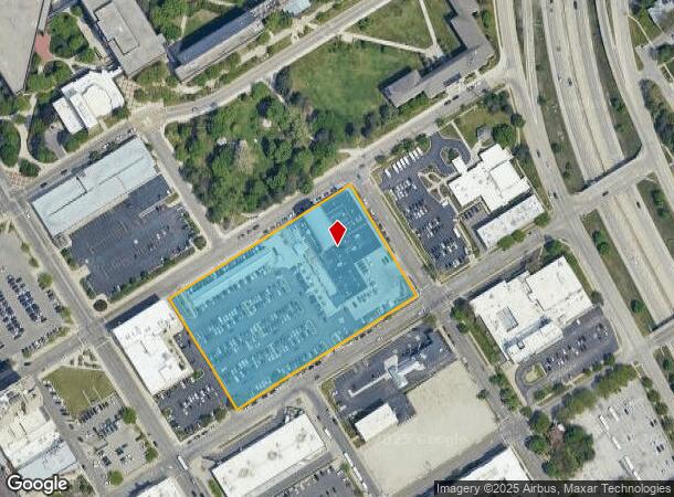  300 E 1St St, Flint, MI Parcel Map