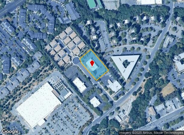  110 Ryan Industrial Ct, San Ramon, CA Parcel Map