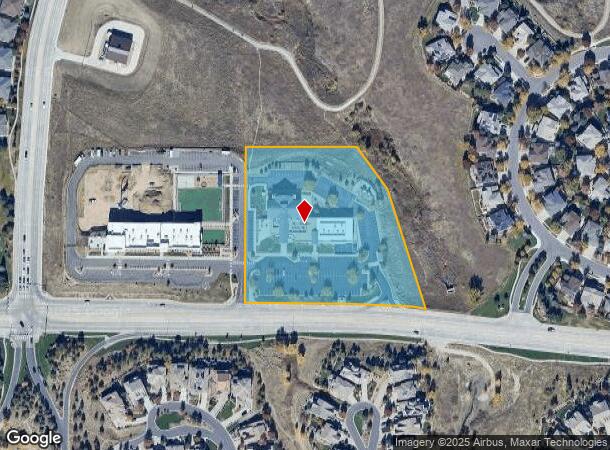  345 E Wildcat Reserve Pkwy, Highlands Ranch, CO Parcel Map