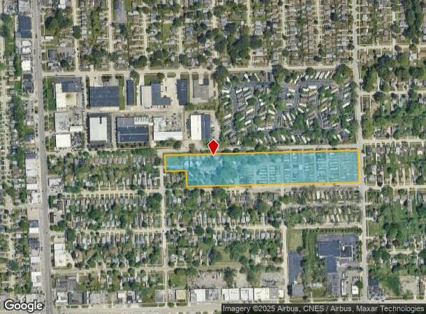 2709 Capitol Ave, Warren, MI Parcel Map