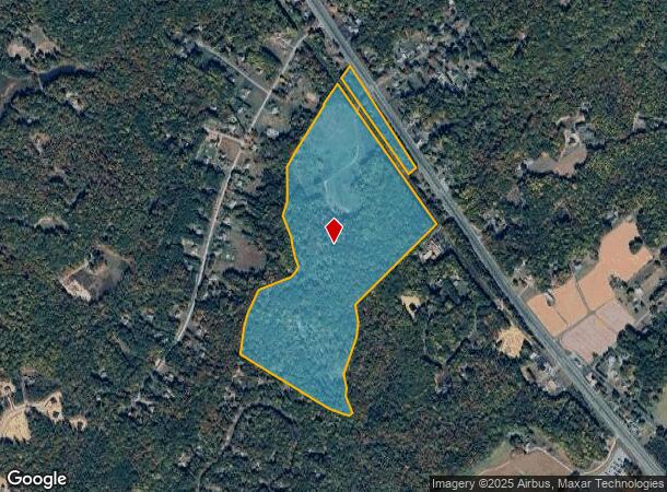 25202 Three Notch Rd, Hollywood, MD Parcel Map