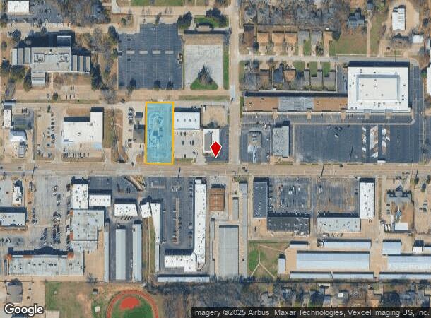  2309 W Park Row Dr, Pantego, TX Parcel Map