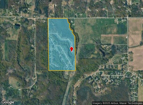 5100 Little Paw Paw Lake Rd, Coloma, MI Parcel Map