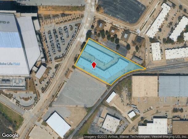  801 Stadium Dr, Arlington, TX Parcel Map