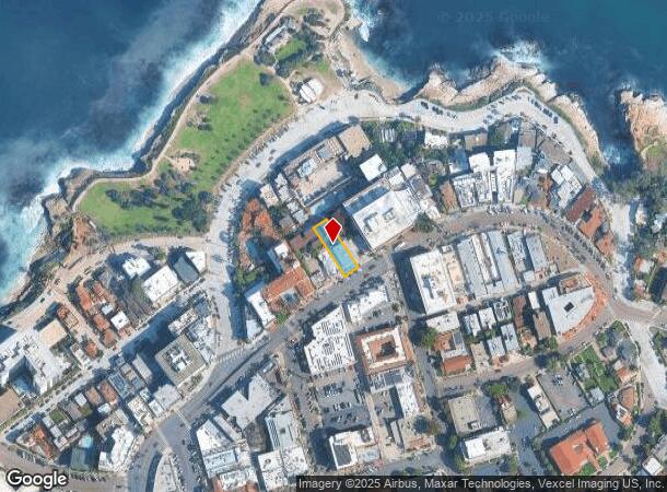 1158 Prospect St, La Jolla, CA Parcel Map