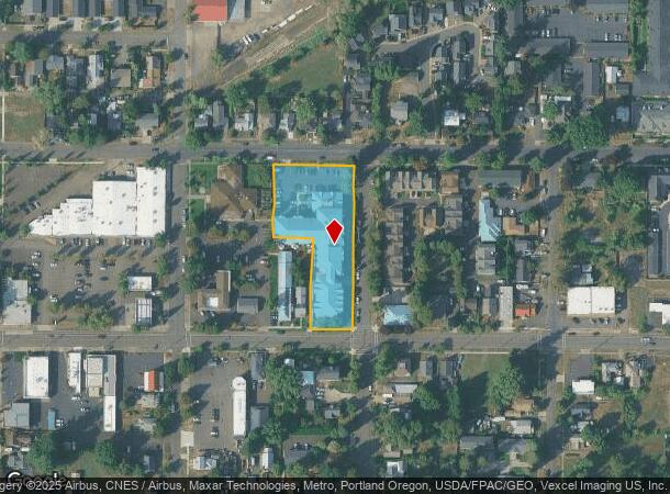  2030 Elm St, Forest Grove, OR Parcel Map