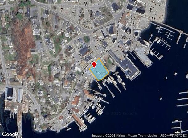 44 Commercial St, Boothbay Harbor, ME Parcel Map