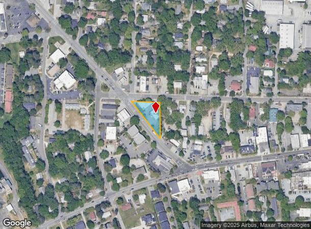  210 W Main St, Carrboro, NC Parcel Map