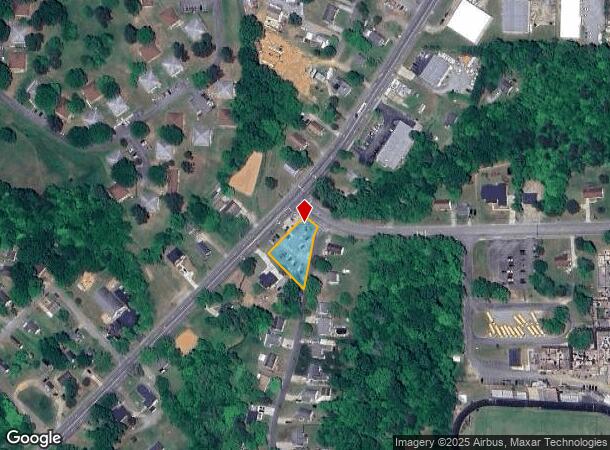  639 E Elm St, Graham, NC Parcel Map