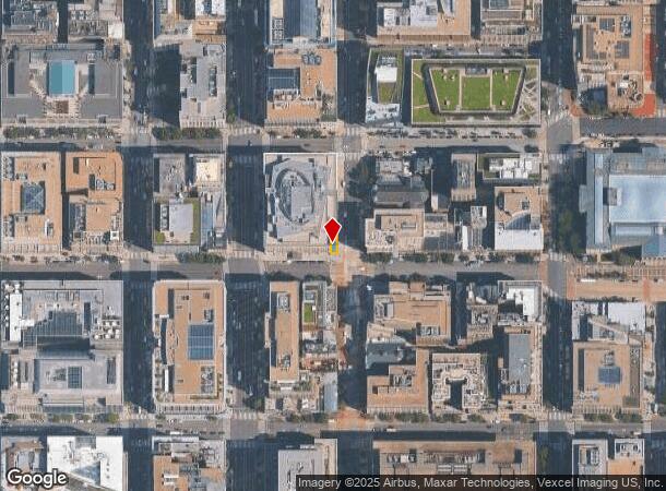  1001 F St Nw, Washington, DC Parcel Map