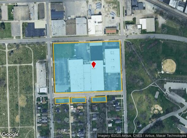  2120 E Washington Blvd, Fort Wayne, IN Parcel Map