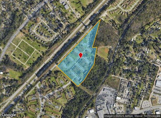  100 Ripplemeyer Ave, Columbia, SC Parcel Map