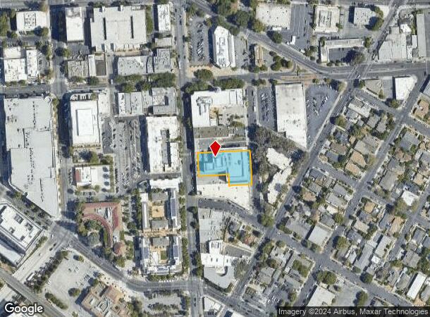  851 Main St, Redwood City, CA Parcel Map