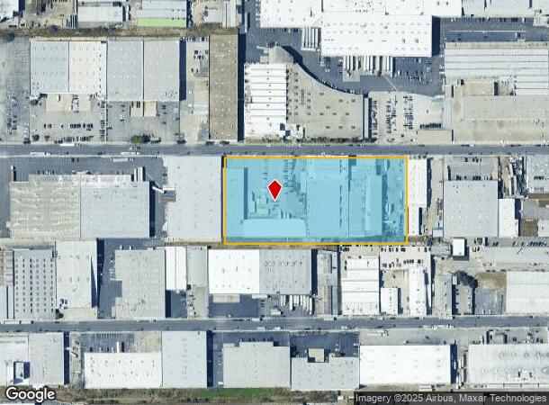  2200 E 49Th St, Los Angeles, CA Parcel Map