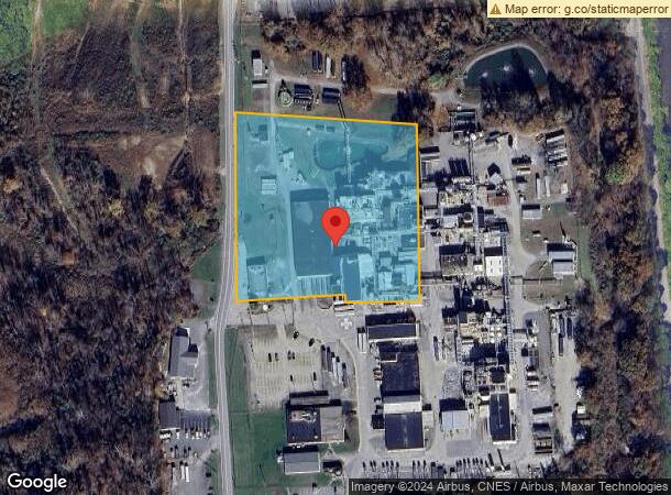  1000 Industrial Park, Morgantown, WV Parcel Map