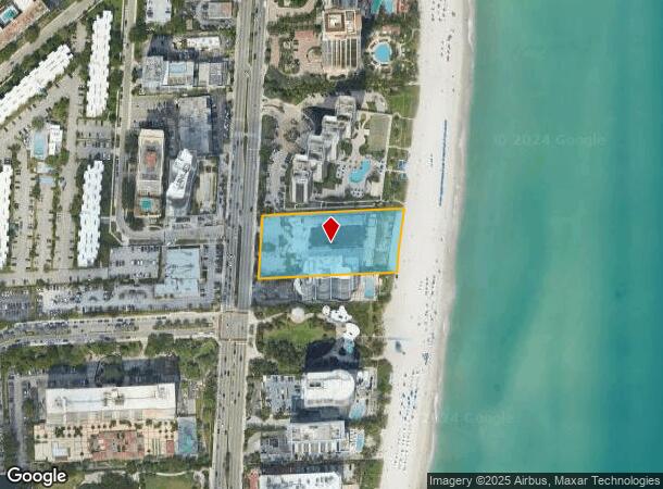  17501 Collins Ave, Sunny Isles Beach, FL Parcel Map